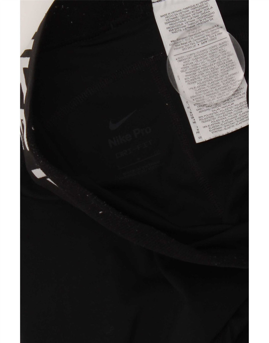Leggings Nike Mujer Gráficos Pequeños Poliéster Negro