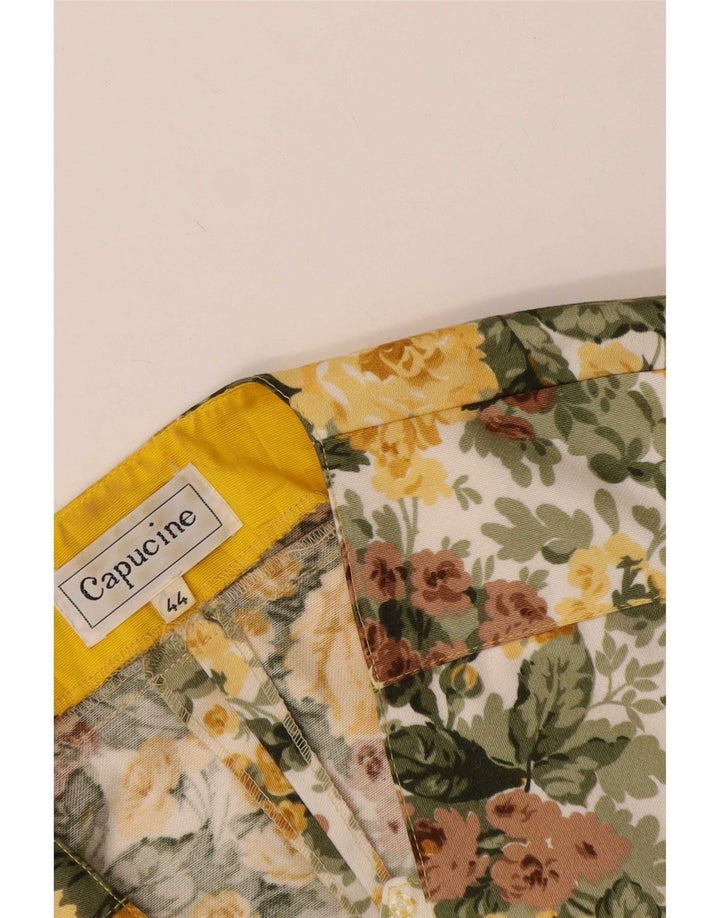 Chaqueta tipo blazer de 3 botones para mujer Capucine IT 44 Medium Multicolor Floral