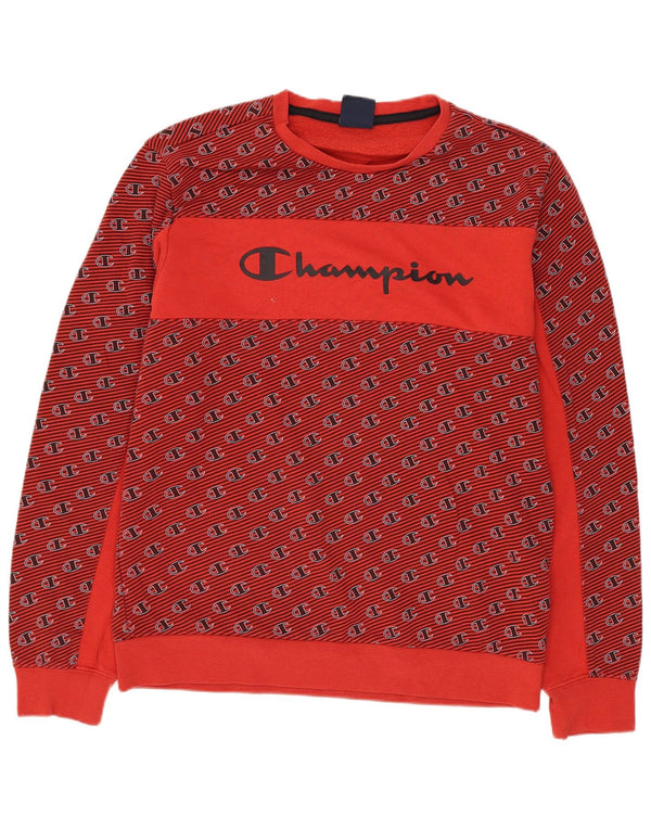 Champion Sudadera gráfica para niños 15-16 años 2XL Algodón rojo