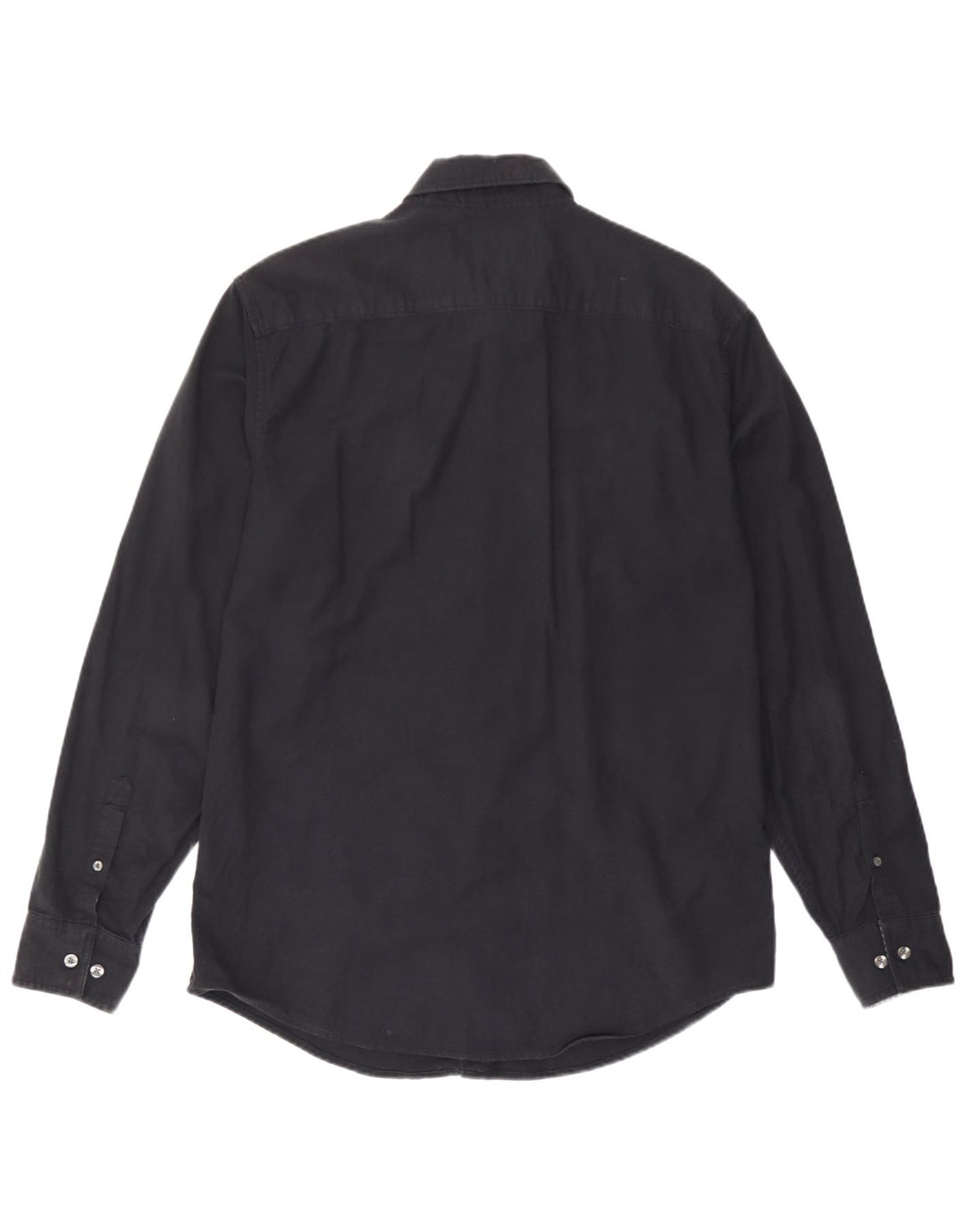 Camisa Penguin Hombre Mediana Algodón Negro