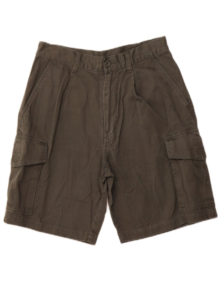 RIFLE Mens Cargo Shorts W30 Medium Khaki Cotton