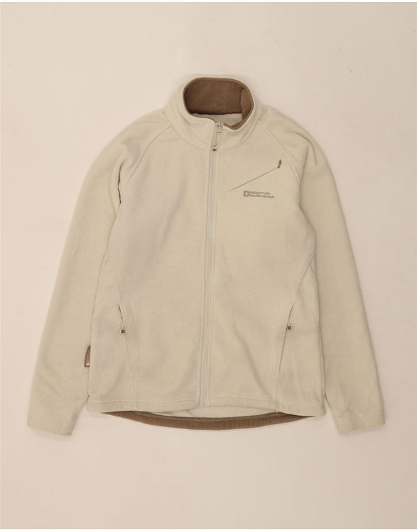 Chaqueta polar para mujer Mountain Warehouse UK 44 Mediana Blanco Roto Poliéster