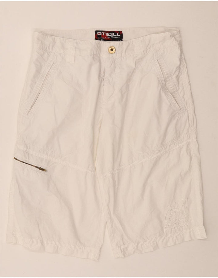 Bermudas O'Neill Hombre W30 Algodón Blanco Mediano