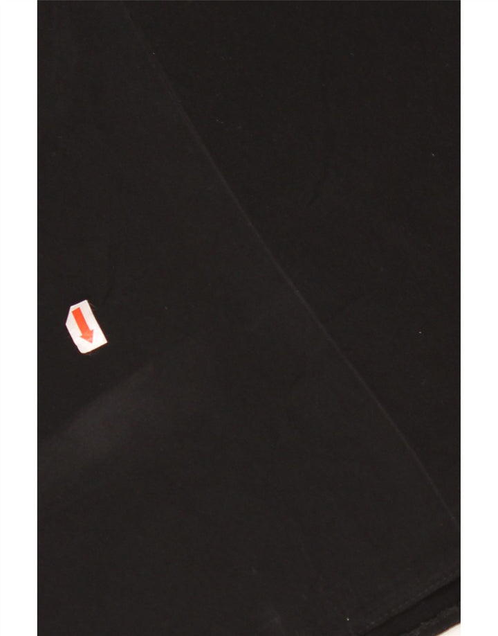 VINTAGE Pantalones cortos chinos pegados para mujer W28 Medio Negro