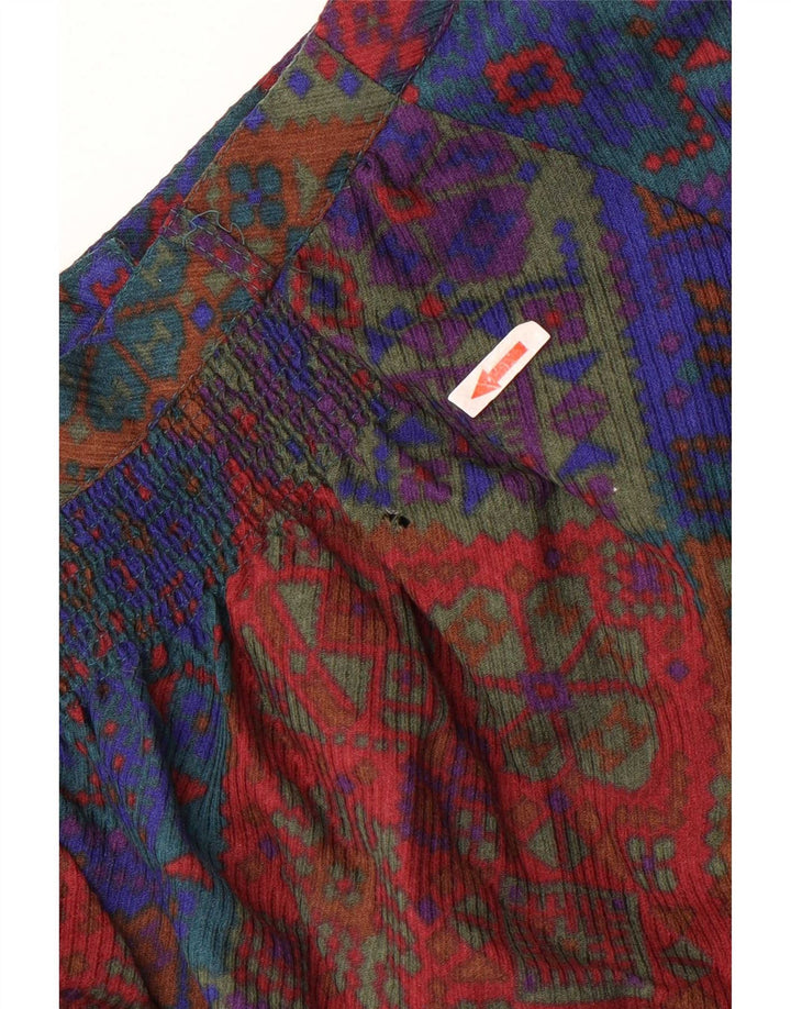 Basler Falda Acampanada De Cintura Alta para Mujer W28 Mediana Multicolor Geométrica