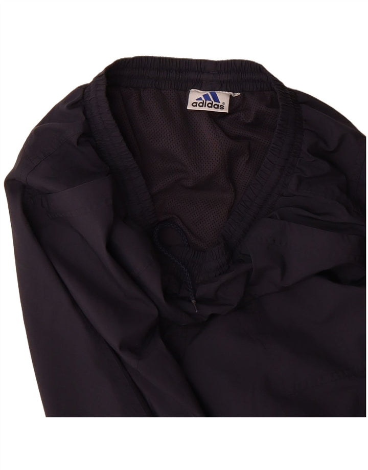 ADIDAS Mens Tracksuit Trousers Medium  Navy Blue