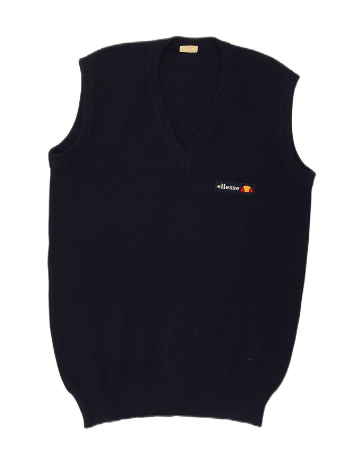 Ellesse Hombre Chaleco Tank Top Medium Azul Marino