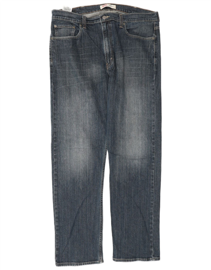 Levi's Vaqueros rectos 505 para hombre W38 L34 Algodón azul