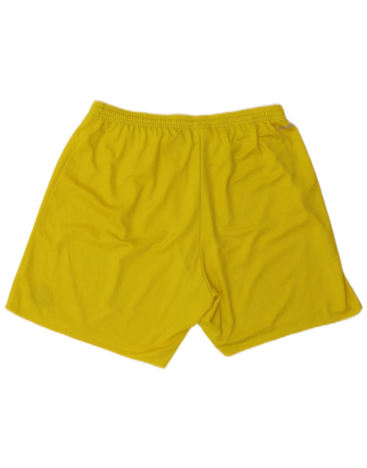 Adidas Mens Climalite Sport Shorts XL Amarillo Poliéster