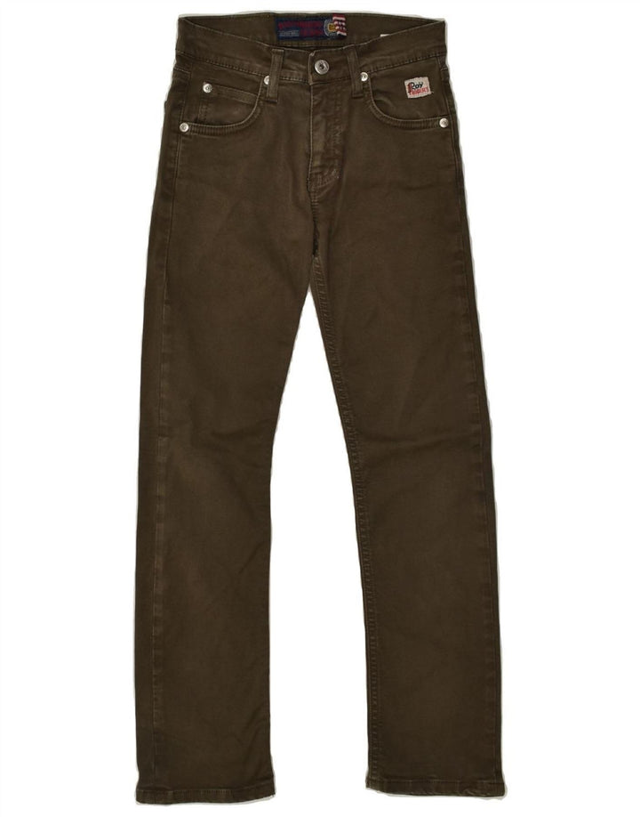 ROY ROGERS Boys Skinny Jeans 7-8 Years W22 L24 Khaki Cotton | Vintage Roy Rogers | Thrift | Second-Hand Roy Rogers | Used Clothing | Messina Hembry 