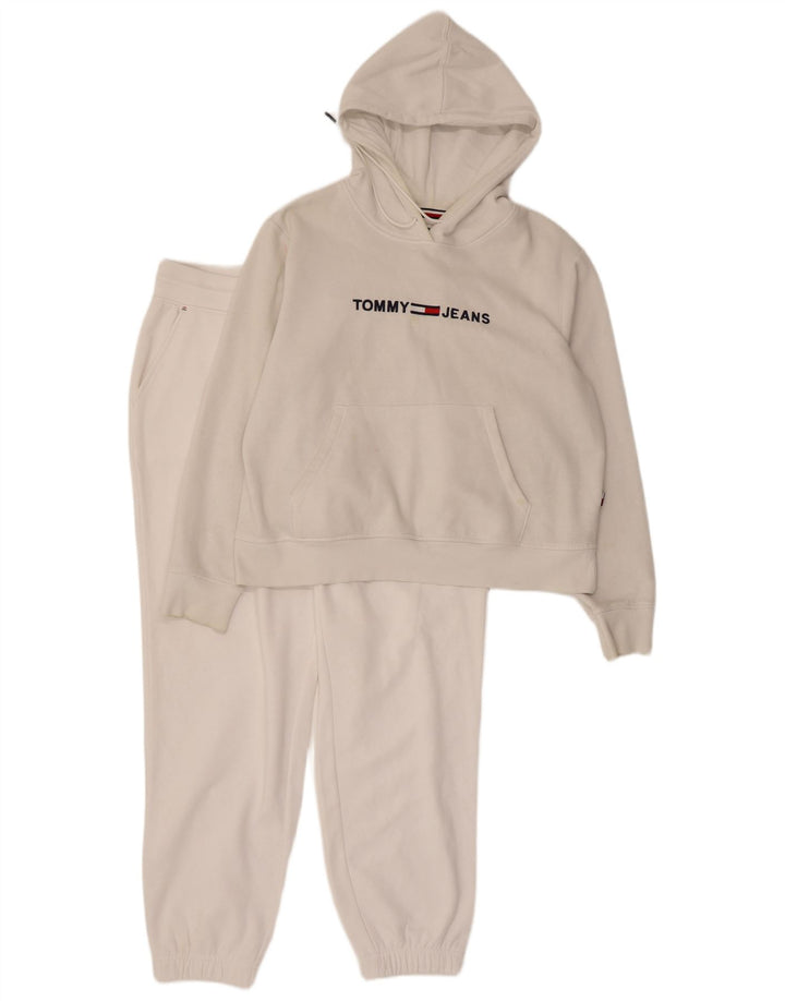 Tommy Hilfiger Chándal completo gráfico para mujer Reino Unido 14 Algodón blanco mediano
