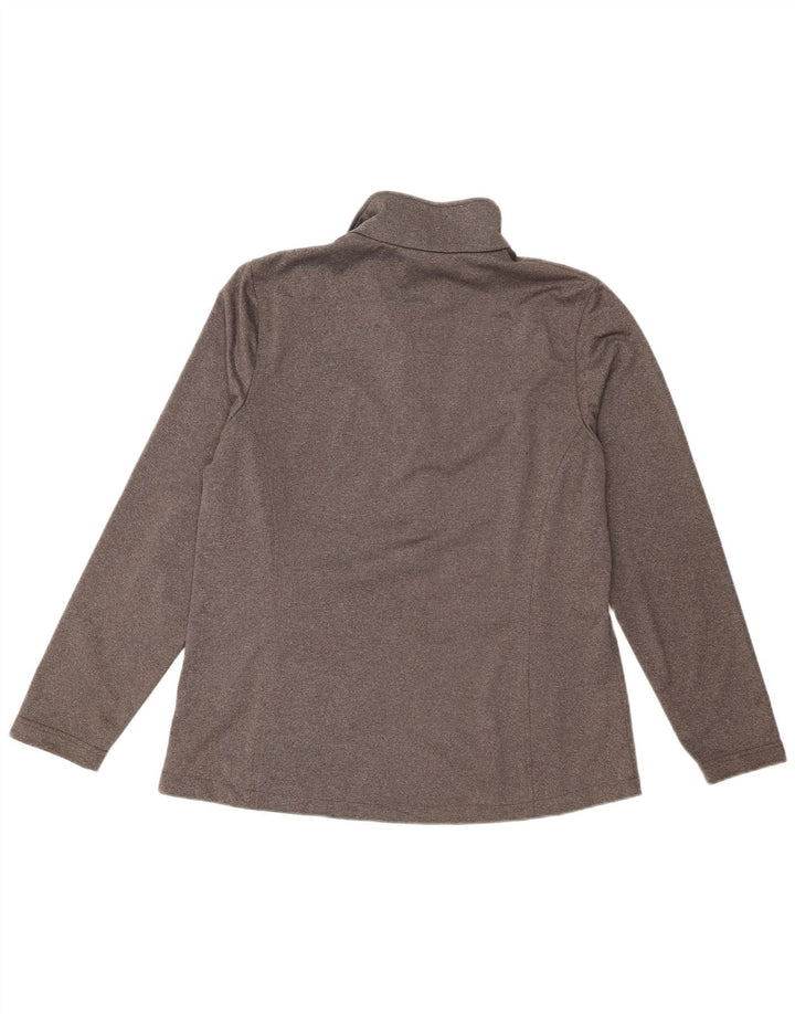 New Balance Hombre Chándal Top Chaqueta Poliéster Gris Medio