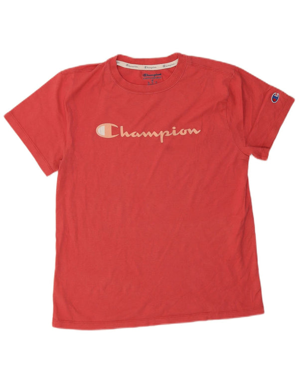 Champion Camiseta gráfica para mujer Top UK 12 Medium Red