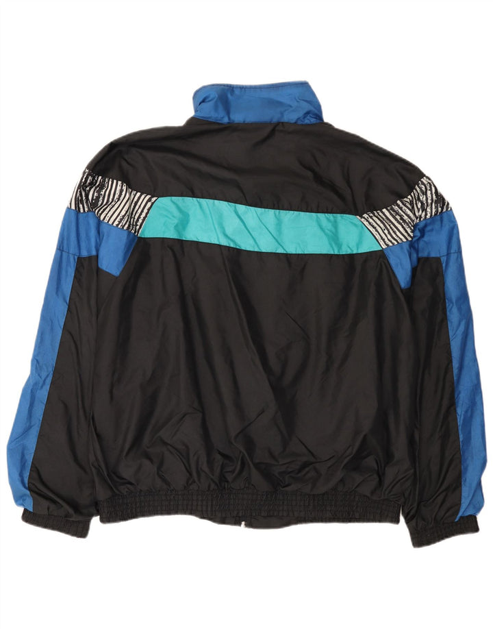 Marcel Clair Chaqueta de chándal para hombre XL Poliamida color block negro
