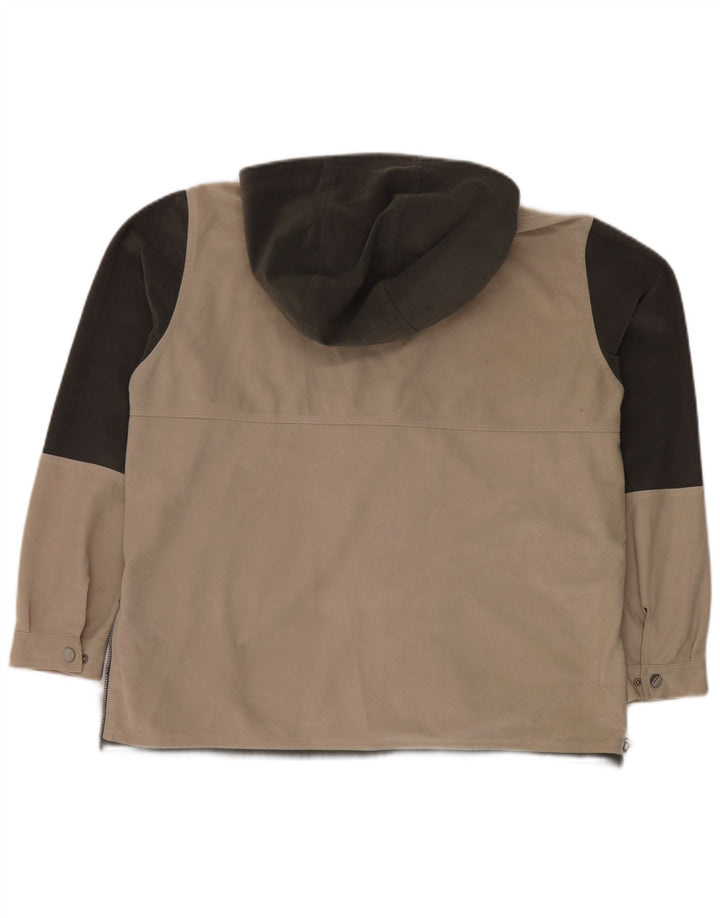DIADORA Chaqueta de chándal extragrande para mujer, talla 44, talla M, color beige