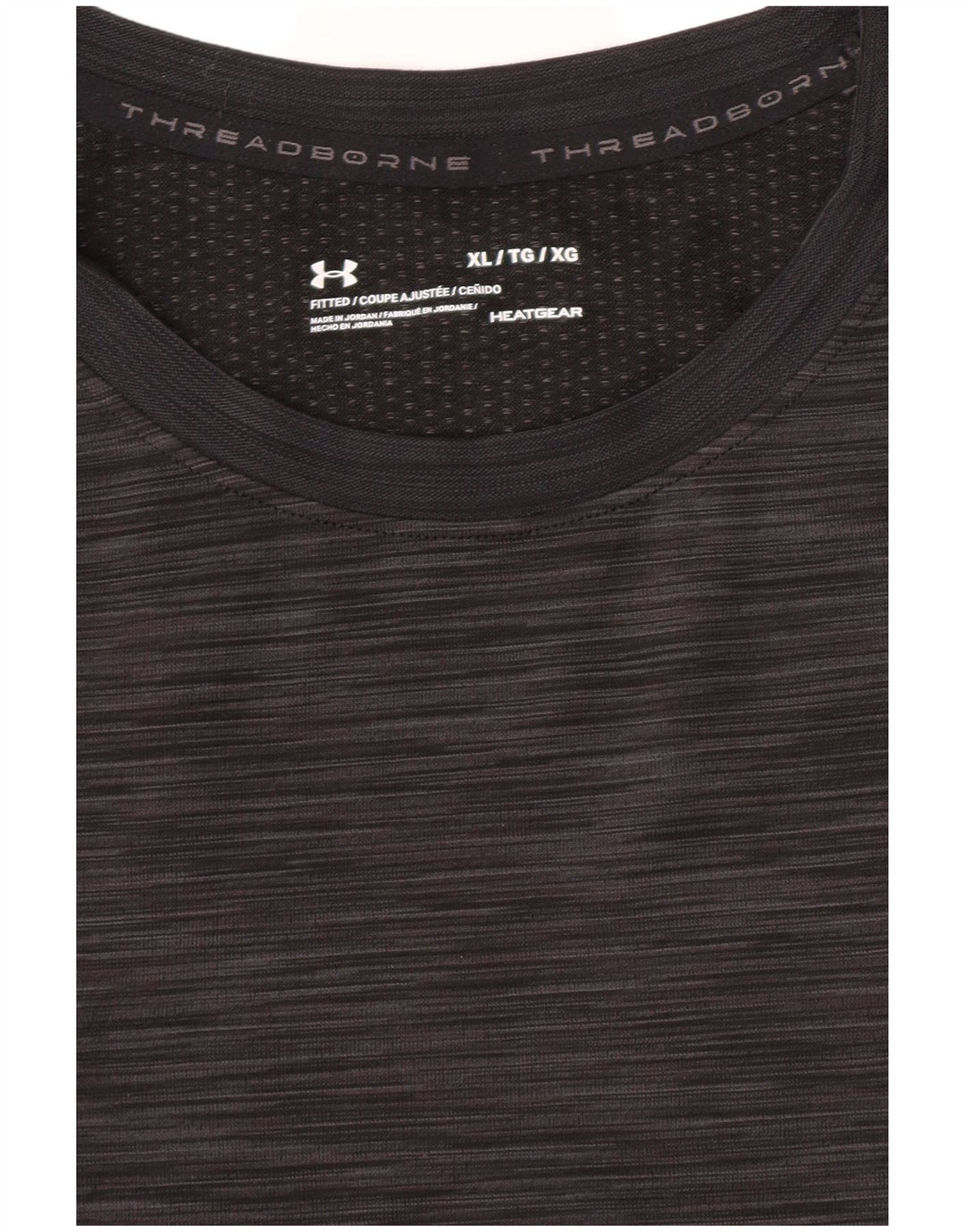 Camiseta Under Armour Hombre Top XL Gris Moteado