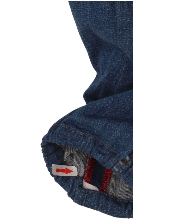 DESIGUAL Vaqueros recortados para hombre W36 L24 Azul floral