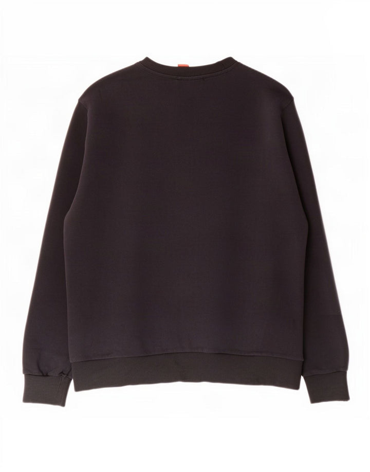 Puma Hombre Graphic Sudadera Jumper Grande Negro