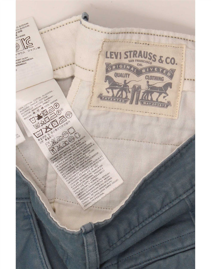 Levi's Pantalones cortos chinos para hombre W34 Algodón azul grande