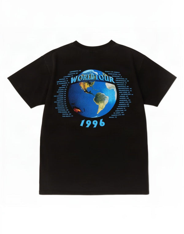 Vintage Hombres AC/DC Balbreaker World Tour 1996 Camiseta Top Grande Negro