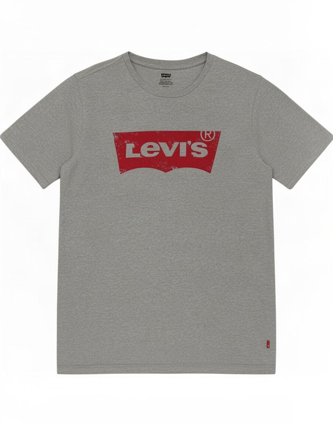 Levi's Camiseta gráfica para hombre Top Small Grey Cotton