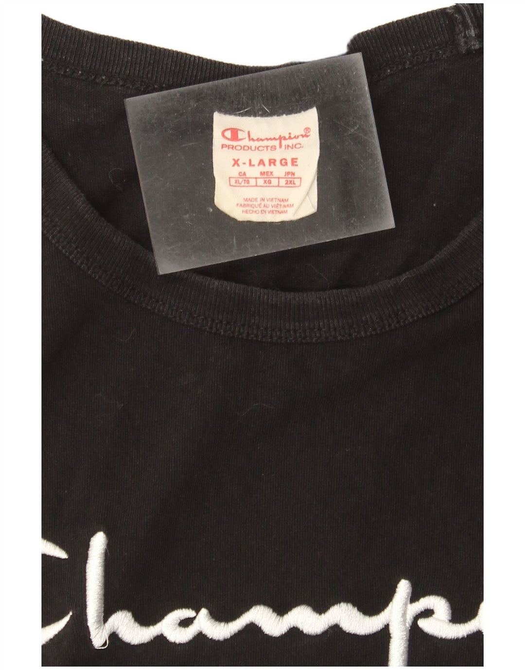 Champion Camiseta gráfica para hombre Top XL Negro