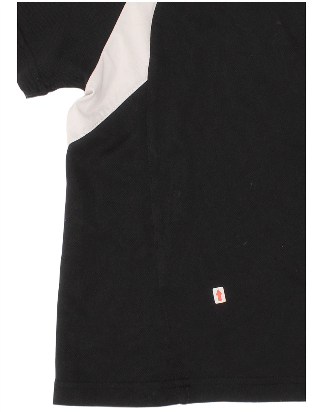 Puma Camiseta para niño Top 4-5 años Negro Colorblock Poliéster