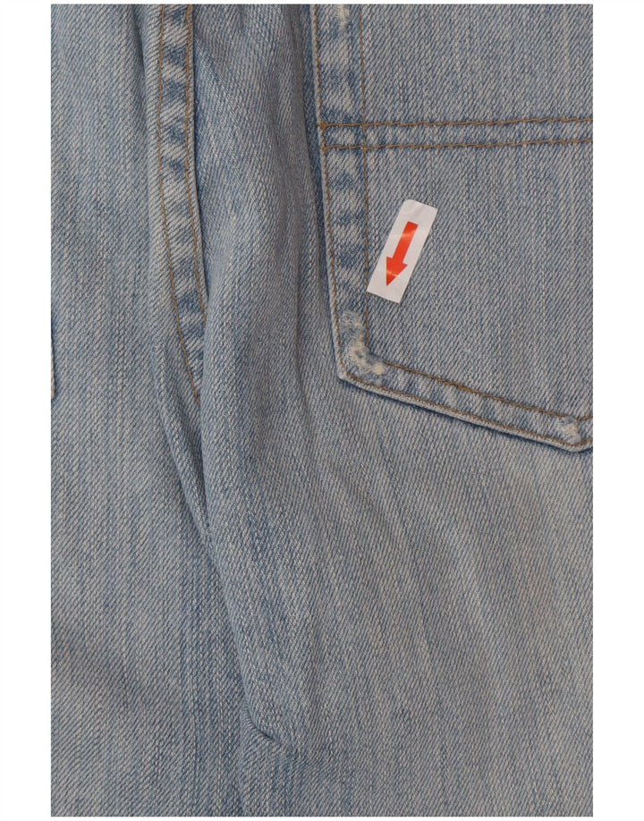 Ralph Lauren Jeans Slim para Mujer US 12 Grande W34 L37 Algodón Azul