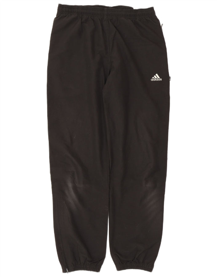ADIDAS Hombre Chándal Pantalones Joggers Pequeño Negro Poliéster