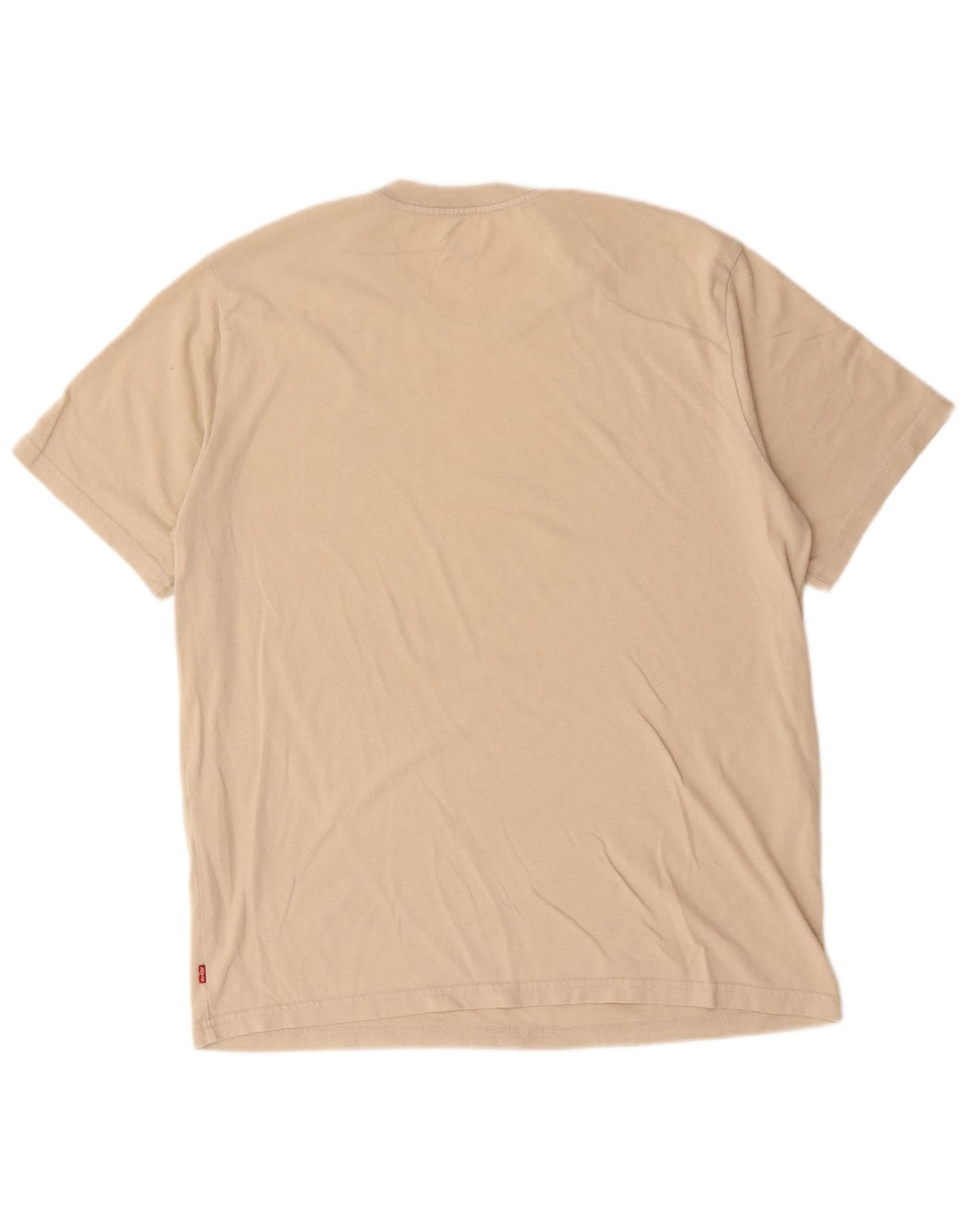 Levi's Camiseta con gráfico relajado para hombre Top de algodón beige medio