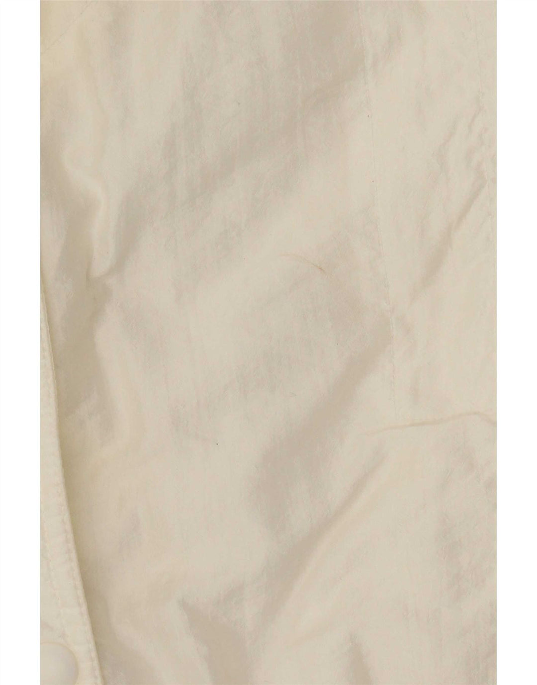 Vintage mujer bombardero chaqueta Reino Unido 14 blanco grande