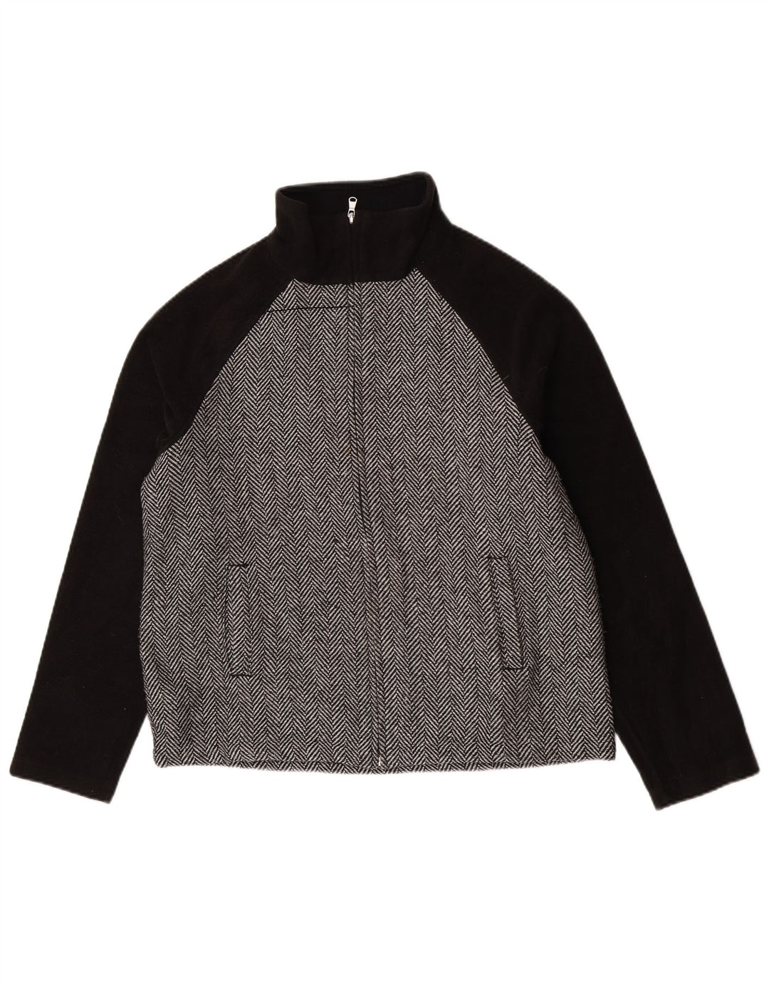 Champion Chaqueta Bomber para Mujer UK 40 XL Black Herringbone