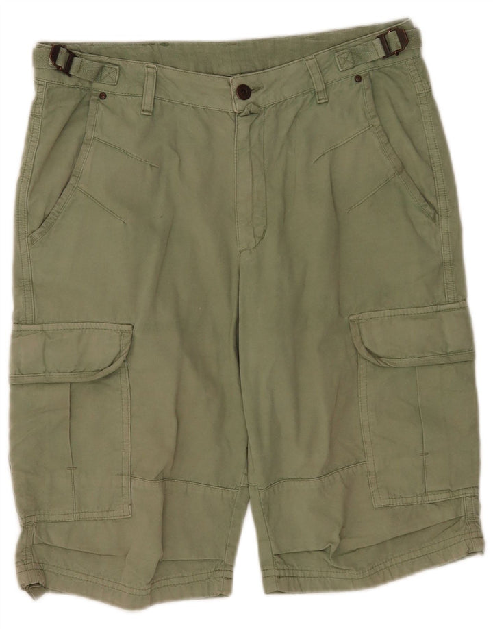 Champion Pantalones Cortos Cargo Para Hombre Medium W30 Algodón Verde