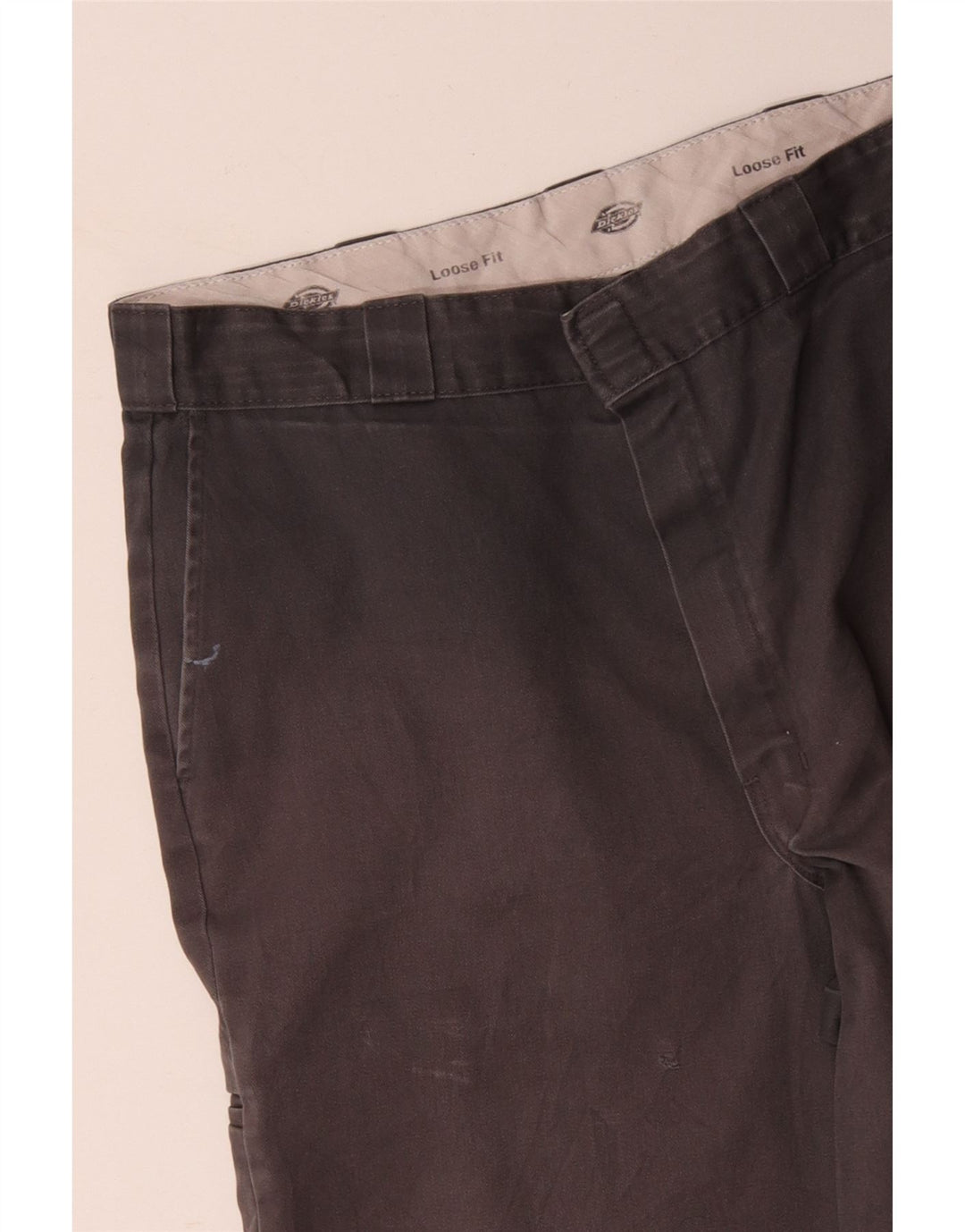 DICKIES Pantalones cortos tipo cargo de corte holgado para hombre W36 Large Grey