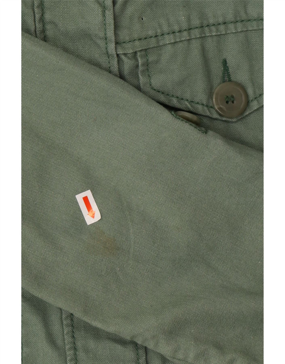 MONSOON Chaqueta utilitaria para mujer UK 40 Large Green Ramie