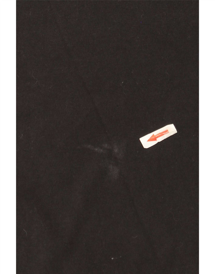 Adidas Hombre Regular Graphic Camiseta Top Mediano Negro