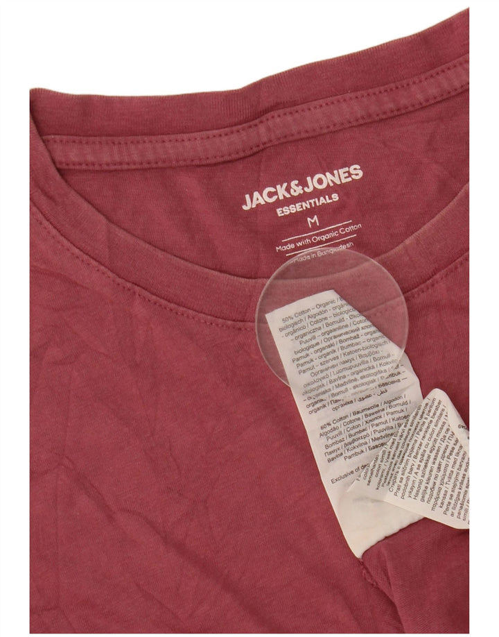 Camiseta Jack & Jones Hombre Top Medium Rosa Algodón