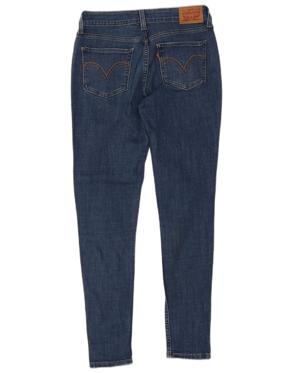Levi's Mujer 535 Vaqueros Súper Ajustados Desgastados W29 L30 Algodón Azul