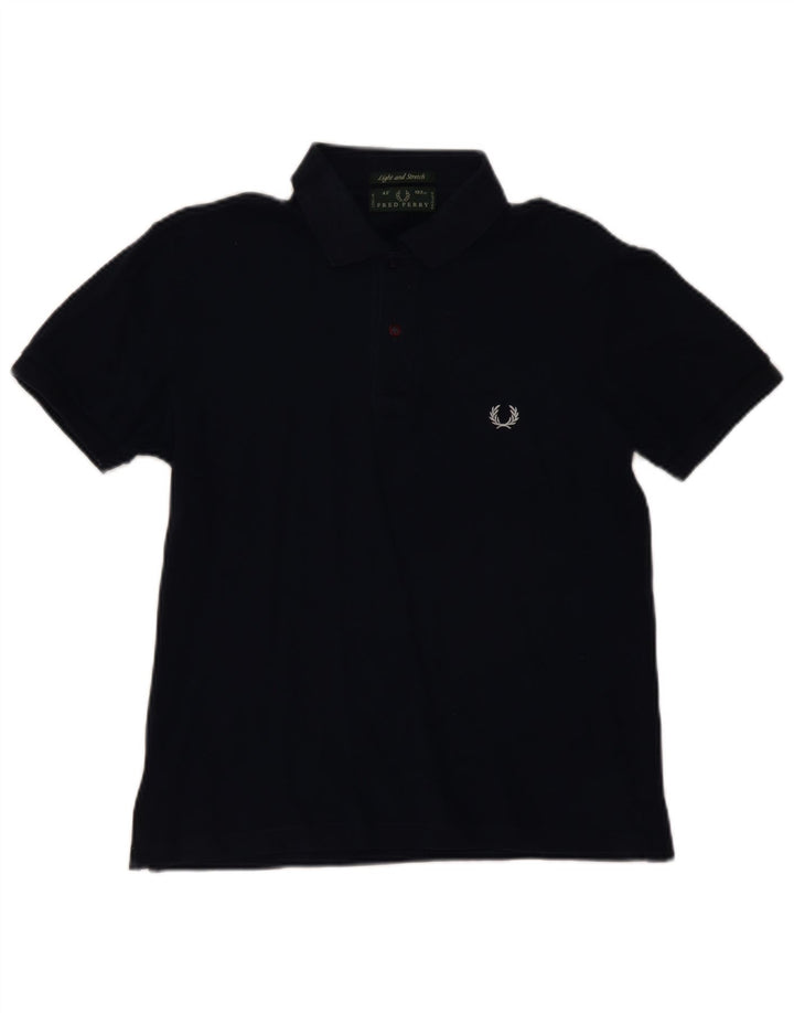 Polo Fred Perry Hombre Algodón Azul Marino Medio