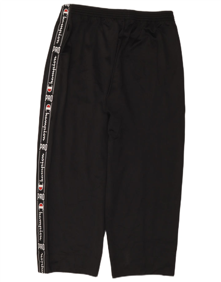 Champion Pantalones De Chándal Cortos Gráficos Para Hombre 2XL Poliéster Negro