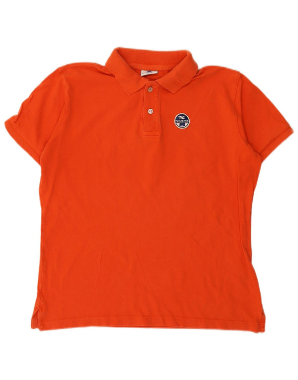Polo North Sails Hombre Algodón Naranja Medio