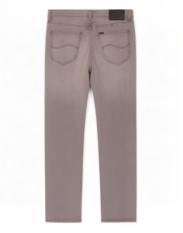 Lee Vaqueros Rectos Daren para Hombre W32 L34 Algodón Gris