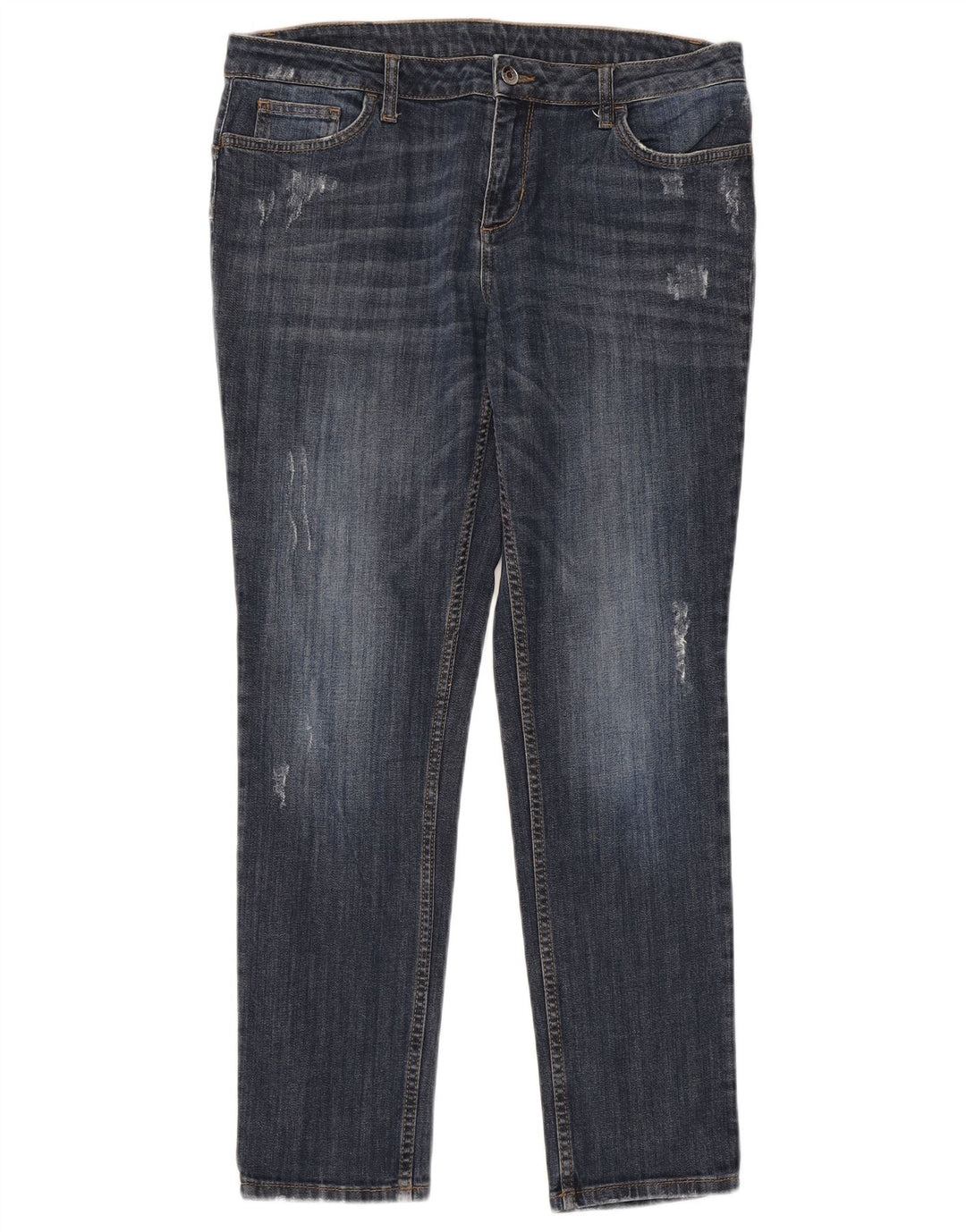 Jeans Ajustados Desgastados Mujer Liu Jo W31 L28 Algodón Azul