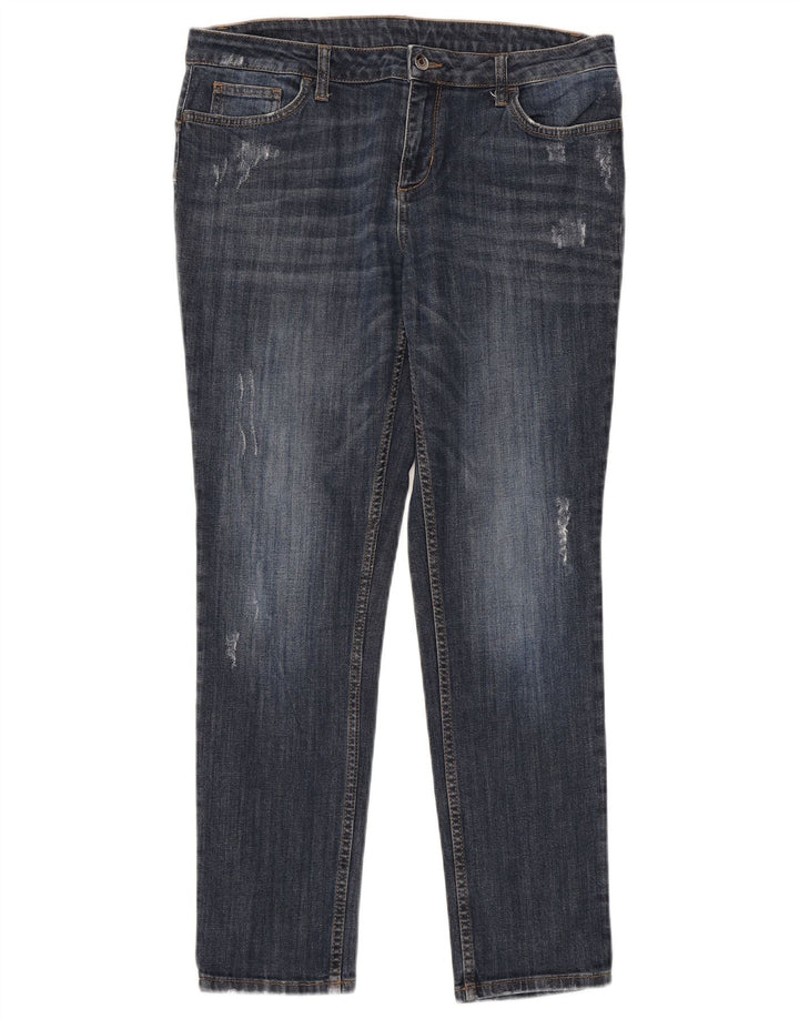 Jeans Ajustados Desgastados Mujer Liu Jo W31 L28 Algodón Azul