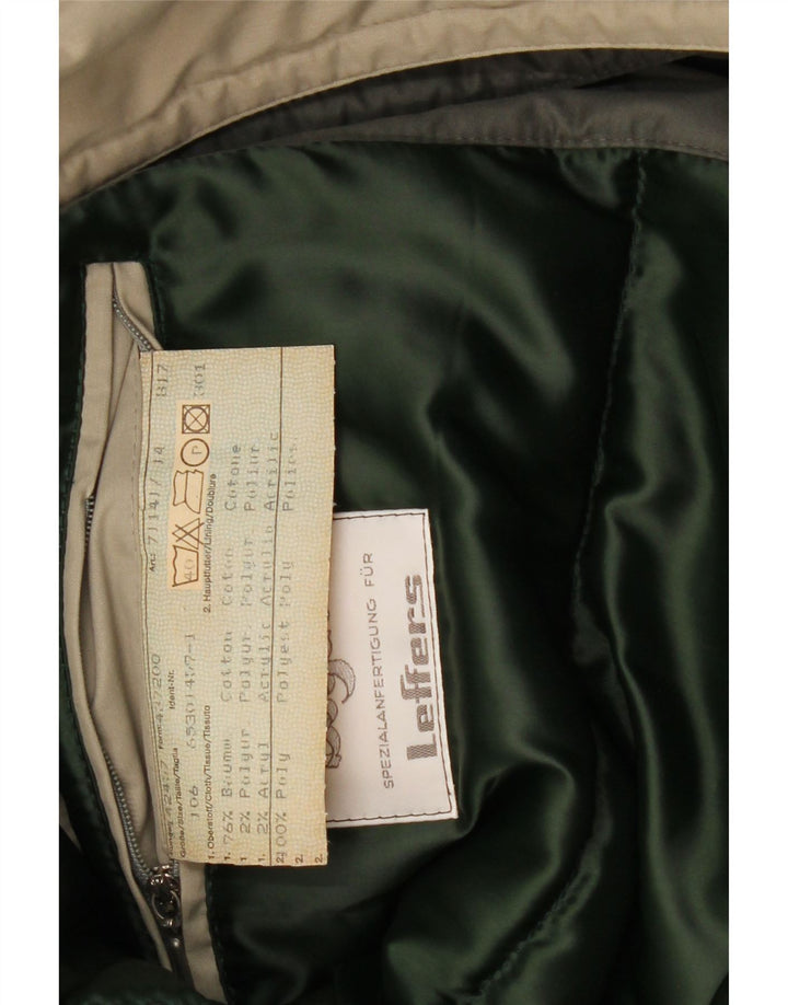 BUGATTI Abrigo cortavientos para hombre UK 44 2XL Algodón beige