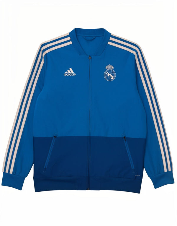 Adidas Niño Real Madrid Chándal Top Chaqueta 15-16 Años Azul Deporte