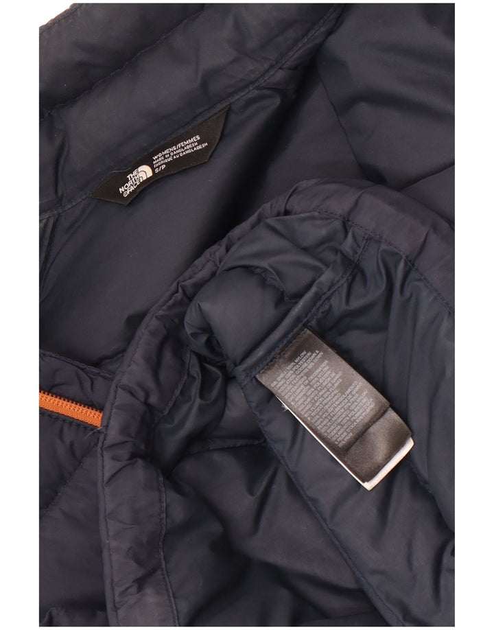 The North Face Chaqueta acolchada para mujer UK 10 Small Azul marino Nylon