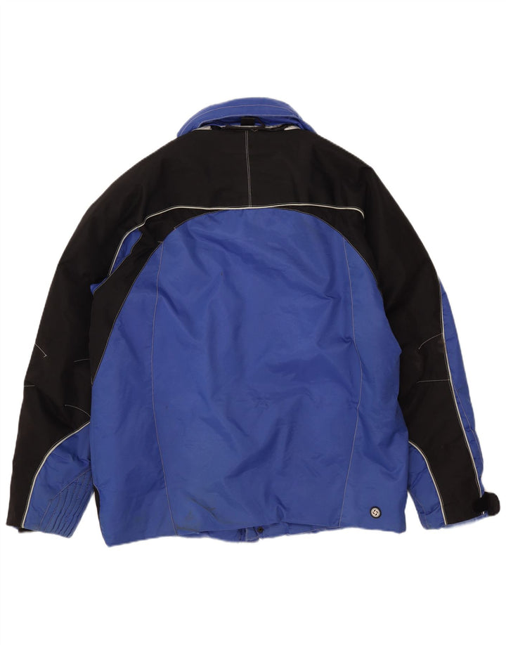 Colmar Chaqueta de esquí para hombre UK 40 Large Azul Colorblock Nylon