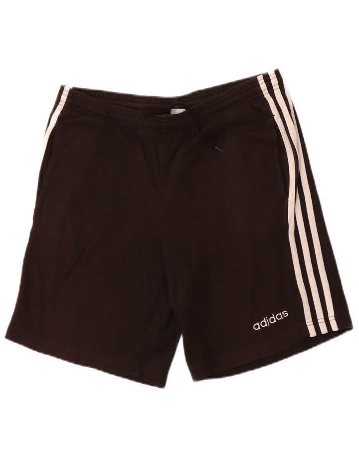 ADIDAS Pantalón corto deportivo para niño 15-16 años Negro Algodón