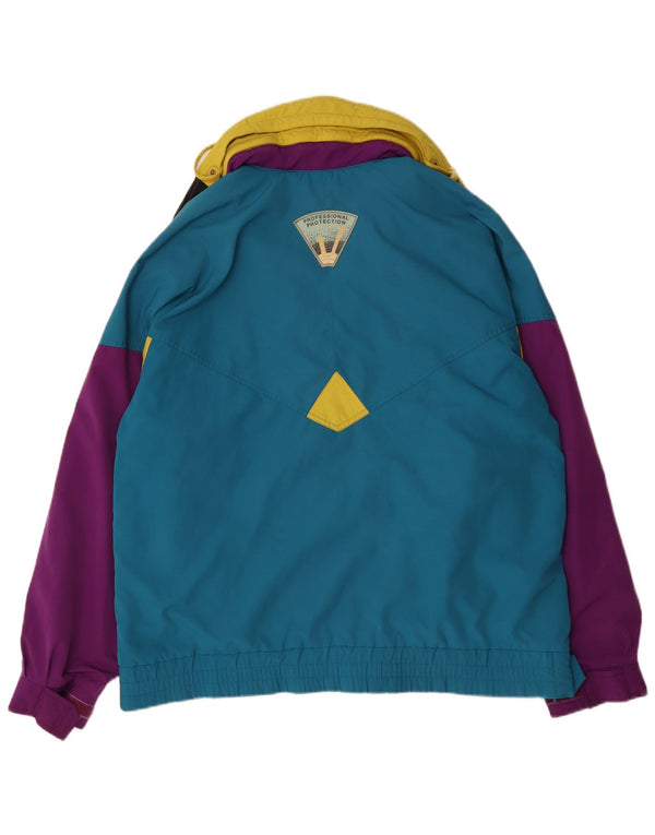 Vittorio Rossi Chaqueta de esquí anorak para hombre UK 42 XL Bloque de color multicolor